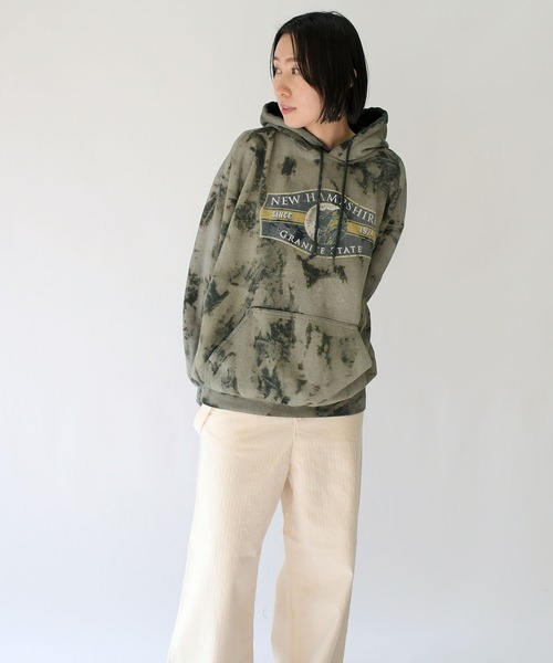 Johnbull Private labo（ジョンブルプライベートラボ）の「【rebear Vintage】ランダムブリーチスウェットパーカー（スウェット・メンズ・D・FREE）」の17枚目の写真