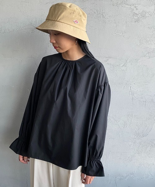 DANTON（ダントン）の「[DANTON/ダントン] ポリエステル ストレッチバケットハット（ハット・レディース・ブラック/ベージュ/アイボリー/チャコール・F）」の15枚目の写真