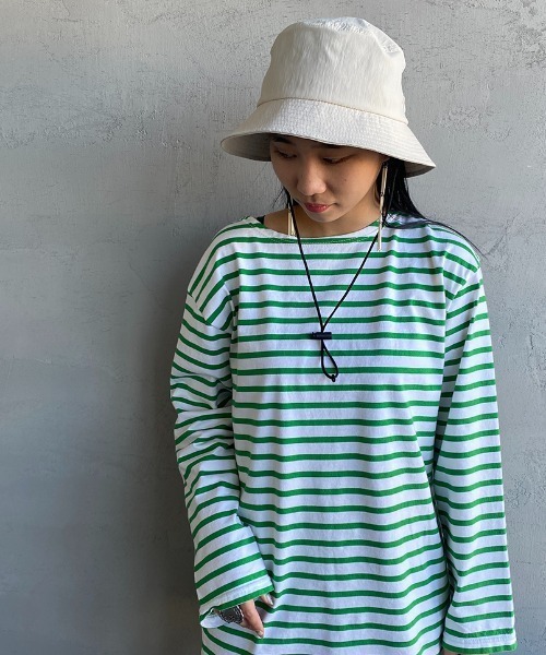 DANTON（ダントン）の「[DANTON/ダントン] ポリエステル ストレッチバケットハット（ハット・レディース・ブラック/ベージュ/アイボリー/チャコール・F）」の17枚目の写真