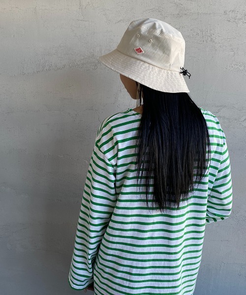 DANTON（ダントン）の「[DANTON/ダントン] ポリエステル ストレッチバケットハット（ハット・レディース・ブラック/ベージュ/アイボリー/チャコール・F）」の20枚目の写真