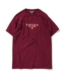 PRIVILEGE | プリビレッジ [PRIVILEGE] - ワックス スタンプ ロゴ グラフィック 半袖 Tシャツ [WAX STAMP TEE](Tシャツ/カットソー)