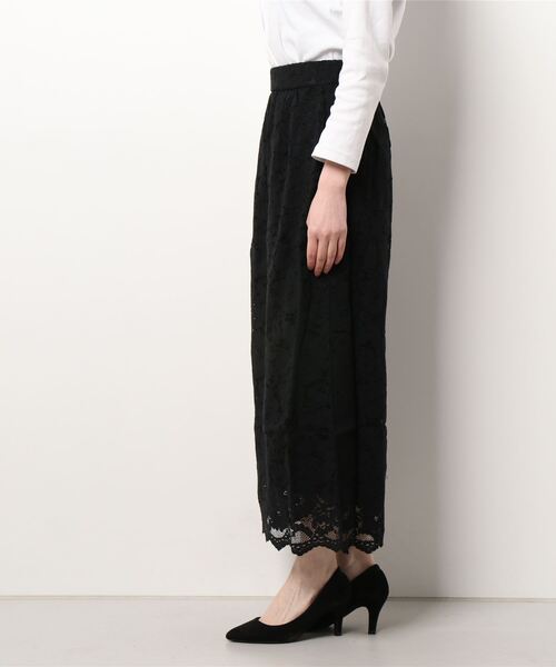 LILIDIA（リリディア）の「レースswitchingSK（スカート・レディース・ライトベージュ/ライトピンク/ブラック・SMALL/MEDIUM）」の17枚目の写真