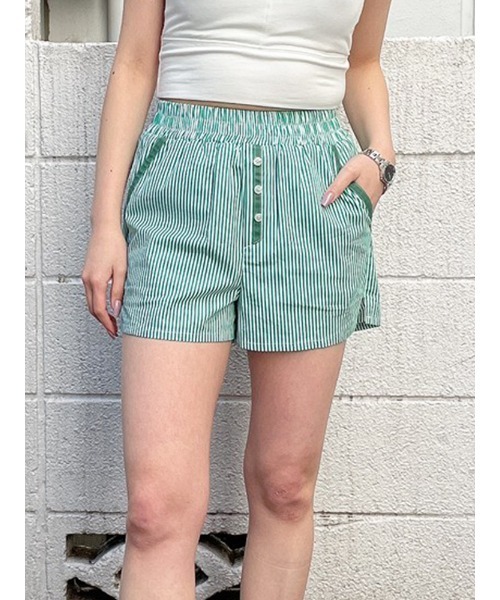 ENVYM（アンビー）の「カラーストライプＳＰＴ（その他パンツ・レディース・ブラック/ブルー/グリーン・FREE）」の3枚目の写真