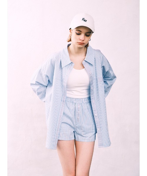 ENVYM（アンビー）の「カラーストライプＳＰＴ（その他パンツ・レディース・ブラック/ブルー/グリーン・FREE）」の4枚目の写真