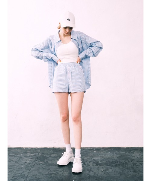 ENVYM（アンビー）の「カラーストライプＳＰＴ（その他パンツ・レディース・ブラック/ブルー/グリーン・FREE）」の5枚目の写真