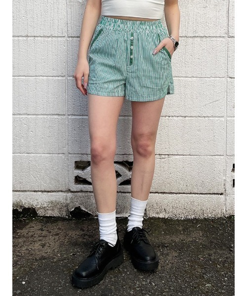 ENVYM（アンビー）の「カラーストライプＳＰＴ（その他パンツ・レディース・ブラック/ブルー/グリーン・FREE）」の12枚目の写真