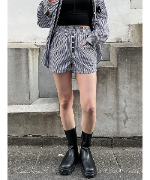 ENVYM（アンビー）の「カラーストライプＳＰＴ（その他パンツ・レディース・ブラック/ブルー/グリーン・FREE）」の16枚目の写真