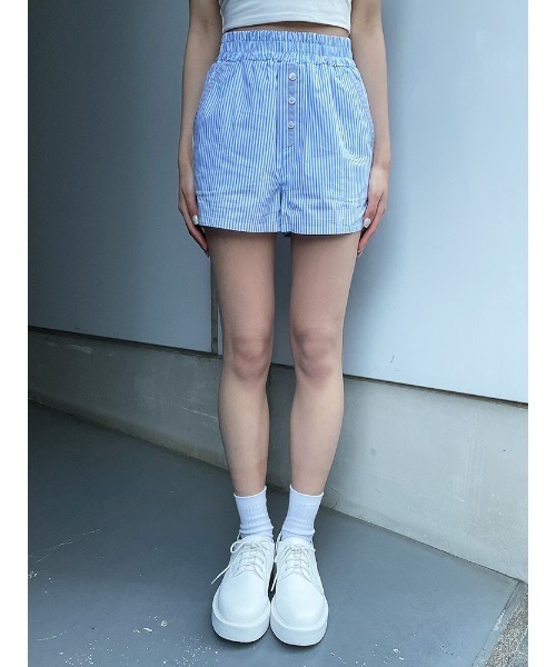 ENVYM（アンビー）の「カラーストライプＳＰＴ（その他パンツ・レディース・ブラック/ブルー/グリーン・FREE）」の19枚目の写真