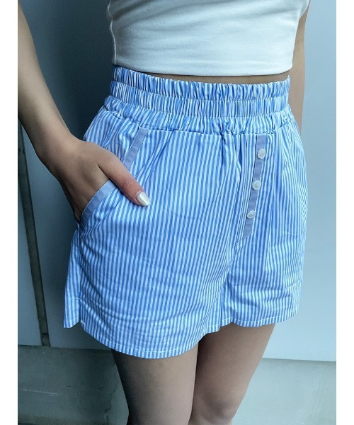 ENVYM（アンビー）の「カラーストライプＳＰＴ（その他パンツ・レディース・ブラック/ブルー/グリーン・FREE）」の22枚目の写真