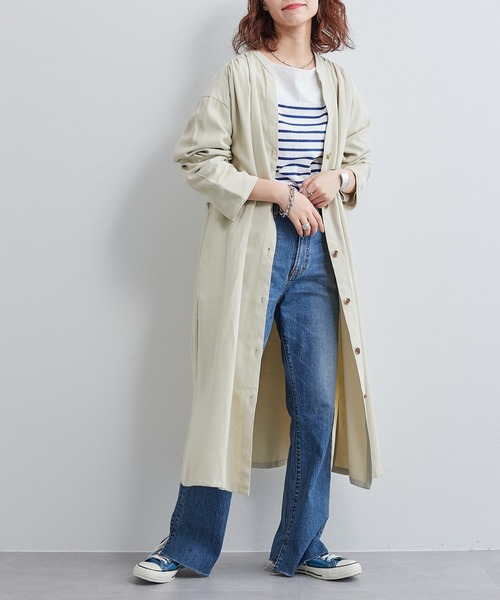 CIAOPANIC TYPY（チャオパニックティピー）の「とろみコートワンピース