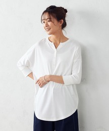 ヘンリーネック チュニック