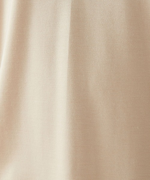 COMME CA ISM(コムサイズム)の「ヘンリーネック チュニック(Tシャツ/カットソー・レディース・ベージュ/ホワイト/ブラック・MEDIUM/LARGE)」の6枚目の写真