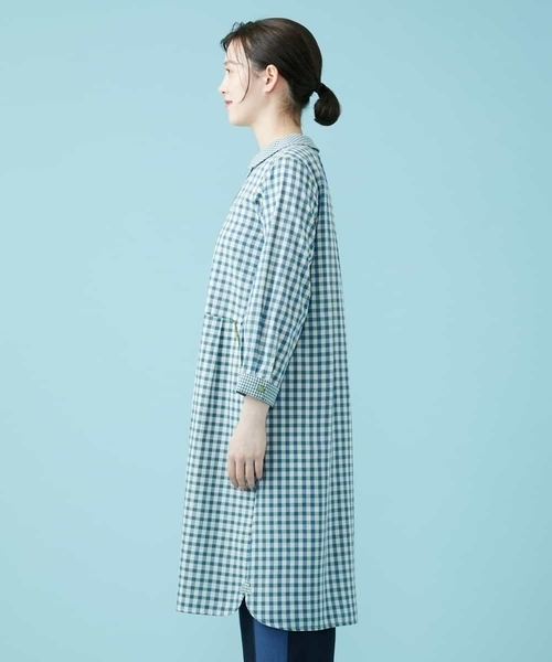 Jocomomola(ホコモモラ)の「Conjunt チェックワンピース(ワンピース・レディース・ピンク/グリーン・40/42)」の11枚目の写真