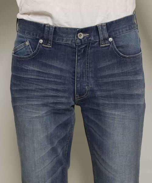 MK MICHEL KLEIN HOMME (エムケーミッシェルクランオム)の「スキニーデニムパンツ(デニムパンツ・メンズ・ネイビー/ブルー・46/48/50/44)」の6枚目の写真