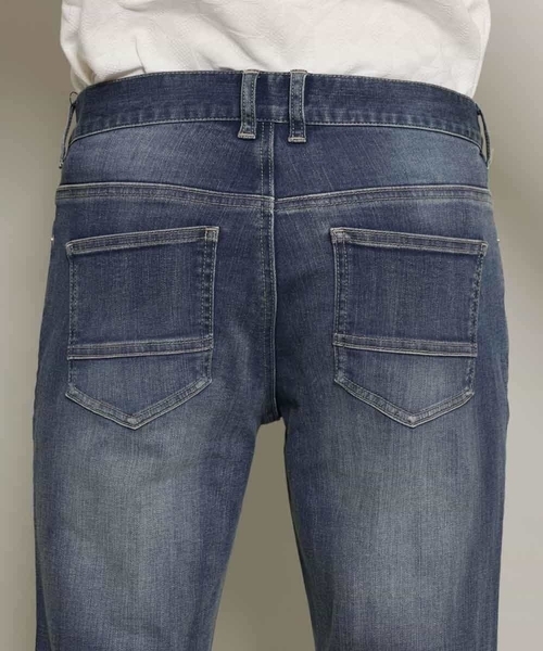 MK MICHEL KLEIN HOMME (エムケーミッシェルクランオム)の「スキニーデニムパンツ(デニムパンツ・メンズ・ネイビー/ブルー・46/48/50/44)」の7枚目の写真