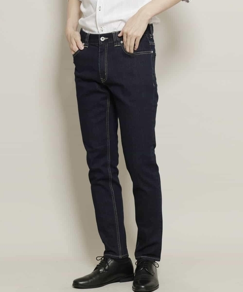 MK MICHEL KLEIN HOMME (エムケーミッシェルクランオム)の「スキニーデニムパンツ(デニムパンツ・メンズ・ネイビー/ブルー・46/48/50/44)」の13枚目の写真