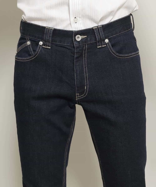 MK MICHEL KLEIN HOMME (エムケーミッシェルクランオム)の「スキニーデニムパンツ(デニムパンツ・メンズ・ネイビー/ブルー・46/48/50/44)」の16枚目の写真