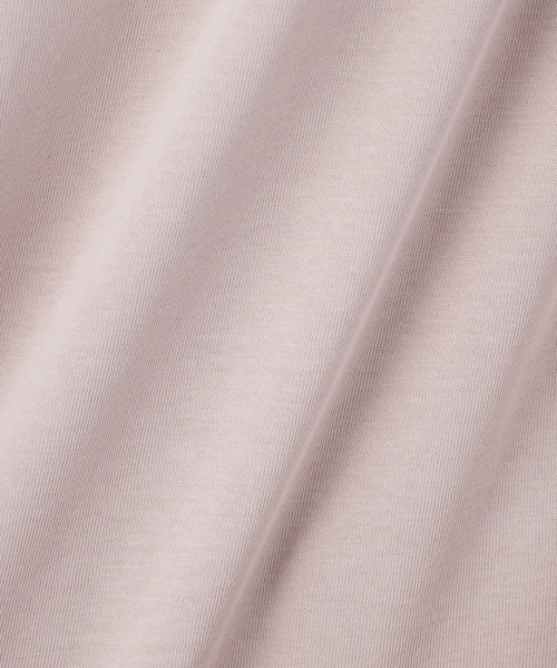 Petit Honfleur(プチオンフルール)の「オーガニックコットンボートネックTシャツ(Tシャツ/カットソー・レディース・アイボリー/ピンク/チャコール・M/L)」の17枚目の写真