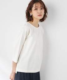 オーガニックコットンボートネックTシャツ