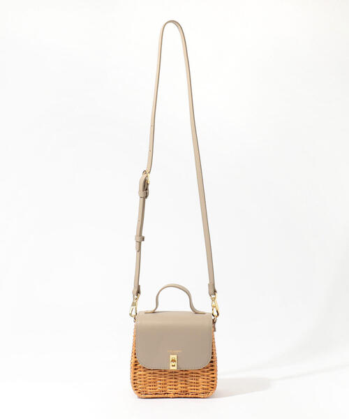 TOMORROWLAND （トゥモローランド）の「VIOLAd'ORO ラタン レザーフラップショルダーバッグ（ショルダーバッグ・レディース・ベージュ系その他・FREE）」の13枚目の写真