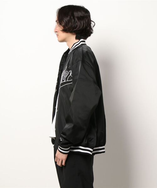 STARTER BLACK LABEL（スターターブラックレーベル）の「STARTER BLACK LABEL スターター オーバーサイズ ブランドロゴスタジャン（スタジャン・メンズ・ブラック/グリーン・46）」の15枚目の写真