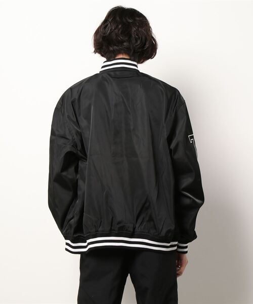 STARTER BLACK LABEL（スターターブラックレーベル）の「STARTER BLACK LABEL スターター オーバーサイズ ブランドロゴスタジャン（スタジャン・メンズ・ブラック/グリーン・46）」の21枚目の写真