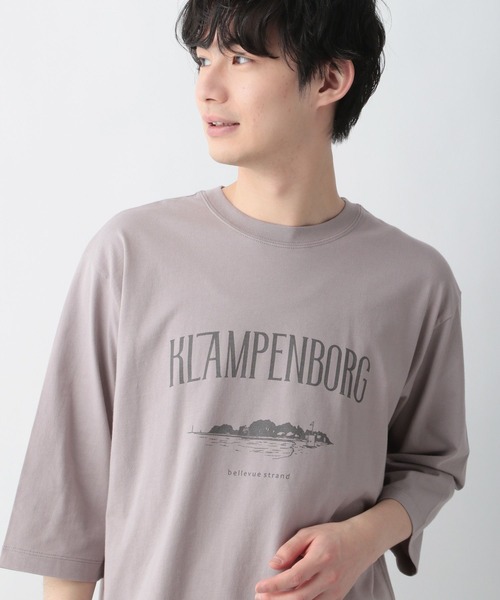 GLOBAL WORK(グローバルワーク)の「WGGW/ミドルスリーブT/265668(Tシャツ/カットソー・メンズ・ホワイト/グレー/オリーブ/ピンク・SMALL/MEDIUM/LARGE)」の3枚目の写真