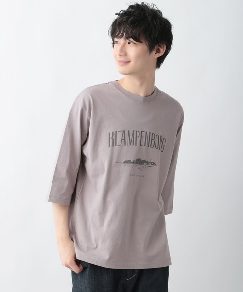 GLOBAL WORK(グローバルワーク)の「WGGW/ミドルスリーブT/265668(Tシャツ/カットソー・メンズ・ホワイト/グレー/オリーブ/ピンク・SMALL/MEDIUM/LARGE)」の20枚目の写真