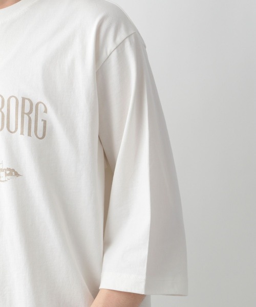 GLOBAL WORK(グローバルワーク)の「WGGW/ミドルスリーブT/265668(Tシャツ/カットソー・メンズ・ホワイト/グレー/オリーブ/ピンク・SMALL/MEDIUM/LARGE)」の21枚目の写真