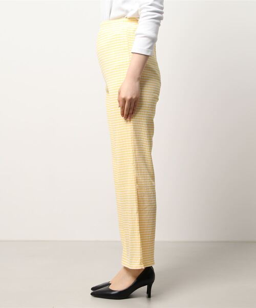 CHILLE（チル）の「ギンガムフレアパンツ（その他パンツ・レディース・パープル/イエロー/グリーン・FREE）」の5枚目の写真