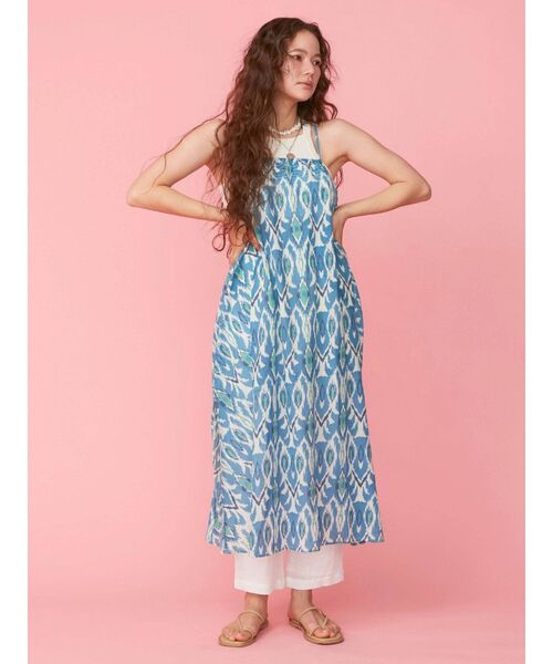 Ungrid(アングリッド)の「アメスリリブニットタンクトップ(タンクトップ・レディース・オフホワイト/ブラック/オレンジ/グリーン/ブルー・FREE)」の10枚目の写真