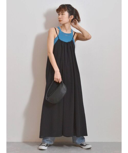 Ungrid(アングリッド)の「アメスリリブニットタンクトップ(タンクトップ・レディース・オフホワイト/ブラック/オレンジ/グリーン/ブルー・FREE)」の18枚目の写真