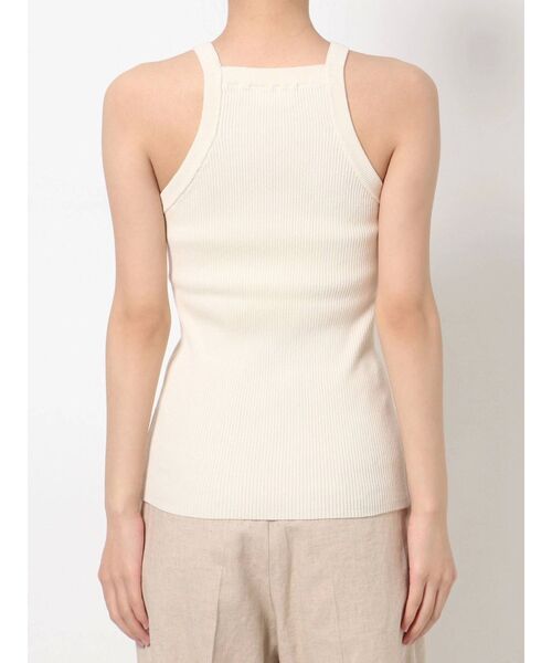 Ungrid(アングリッド)の「アメスリリブニットタンクトップ(タンクトップ・レディース・オフホワイト/ブラック/オレンジ/グリーン/ブルー・FREE)」の8枚目の写真