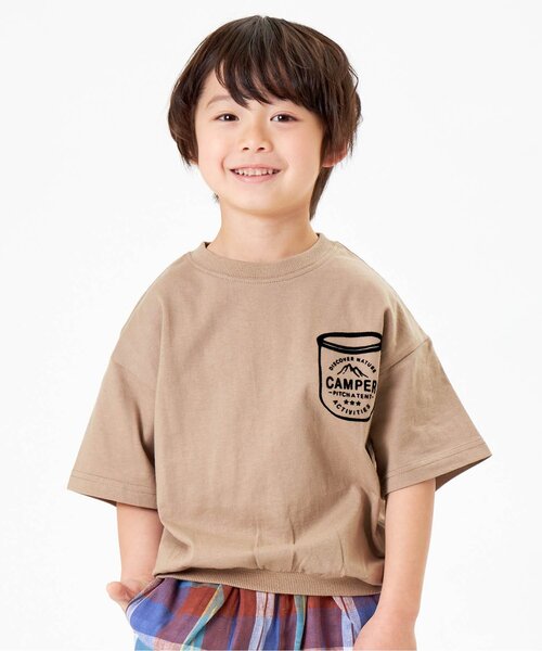 F.O.KIDS(エフオーキッズ)の「4色4柄Tシャツ(Tシャツ/カットソー・キッズ・ベージュ/イエロー/ブルー/チャコール・90/100/110/120/80/130/95/140)」の3枚目の写真