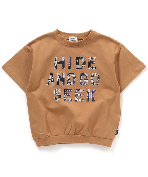 F.O.KIDS(エフオーキッズ)の「4色4柄Tシャツ(Tシャツ/カットソー・キッズ・ベージュ/イエロー/ブルー/チャコール・90/100/110/120/80/130/95/140)」の1枚目の写真