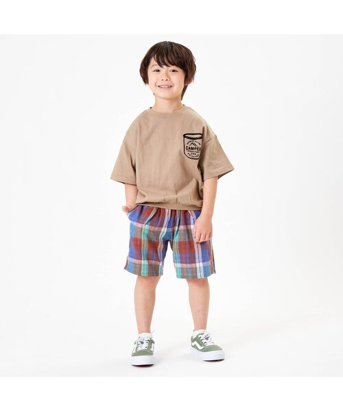 F.O.KIDS(エフオーキッズ)の「4色4柄Tシャツ(Tシャツ/カットソー・キッズ・ベージュ/イエロー/ブルー/チャコール・90/100/110/120/80/130/95/140)」の5枚目の写真