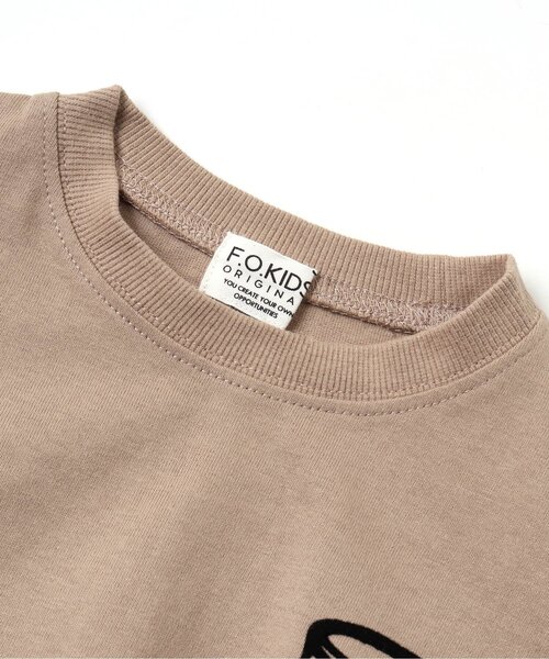 F.O.KIDS(エフオーキッズ)の「4色4柄Tシャツ(Tシャツ/カットソー・キッズ・ベージュ/イエロー/ブルー/チャコール・90/100/110/120/80/130/95/140)」の12枚目の写真
