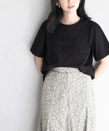 綿100％エンボス加工Ｔシャツ