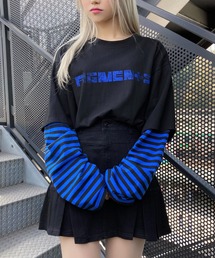 Figments | フェイクレイヤードロゴロンT(Tシャツ/カットソー)