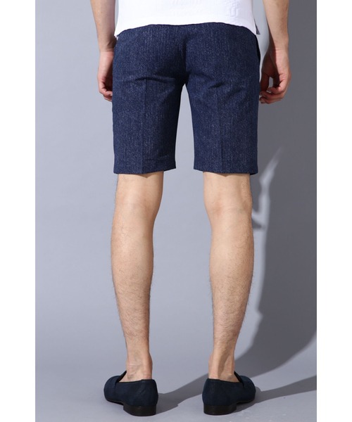 HIGH STREET（ハイストリート）の「HIGH STREET∴2WAYプリントサッカーショートパンツ（その他パンツ・メンズ・ネイビー/ブルー・S/L/M）」の6枚目の写真