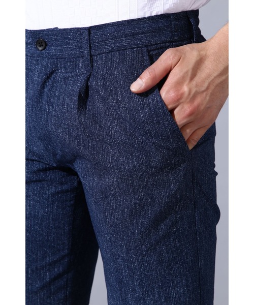 HIGH STREET（ハイストリート）の「HIGH STREET∴2WAYプリントサッカーショートパンツ（その他パンツ・メンズ・ネイビー/ブルー・S/L/M）」の8枚目の写真