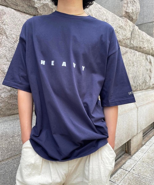 CANAL JEAN(キャナルジーン)の「1975 TOKYO(1975 トーキョー) "Heavy Water"ルーズTシャツ(Tシャツ/カットソー・レディース・ホワイト/ネイビー・LARGE/X-LARGE)」の15枚目の写真
