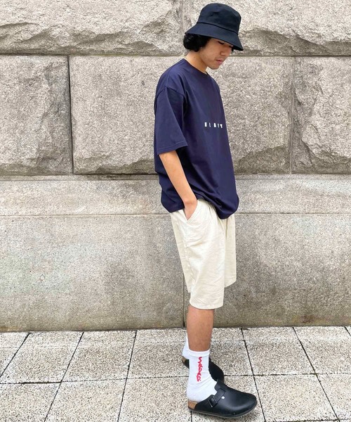 CANAL JEAN(キャナルジーン)の「1975 TOKYO(1975 トーキョー) "Heavy Water"ルーズTシャツ(Tシャツ/カットソー・レディース・ホワイト/ネイビー・LARGE/X-LARGE)」の20枚目の写真