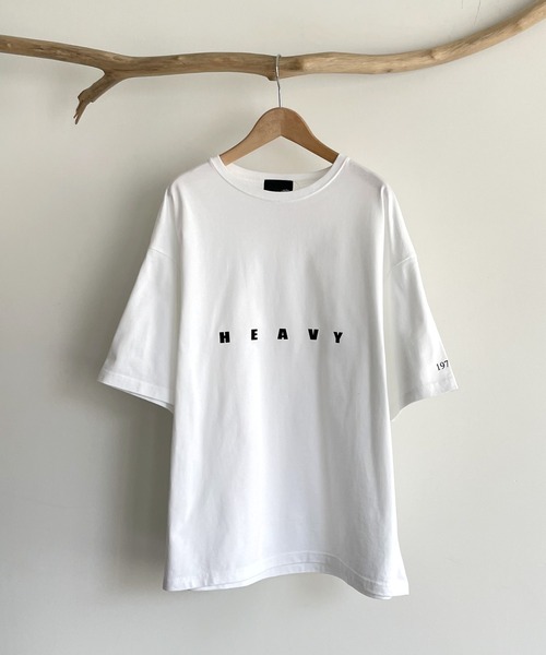 CANAL JEAN(キャナルジーン)の「1975 TOKYO(1975 トーキョー) "Heavy Water"ルーズTシャツ(Tシャツ/カットソー・レディース・ホワイト/ネイビー・LARGE/X-LARGE)」の9枚目の写真