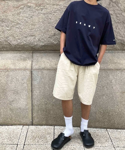 CANAL JEAN(キャナルジーン)の「1975 TOKYO(1975 トーキョー) "Heavy Water"ルーズTシャツ(Tシャツ/カットソー・レディース・ホワイト/ネイビー・LARGE/X-LARGE)」の13枚目の写真