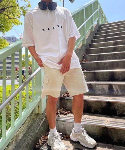 CANAL JEAN(キャナルジーン)の「1975 TOKYO(1975 トーキョー) "Heavy Water"ルーズTシャツ(Tシャツ/カットソー・レディース・ホワイト/ネイビー・LARGE/X-LARGE)」の10枚目の写真