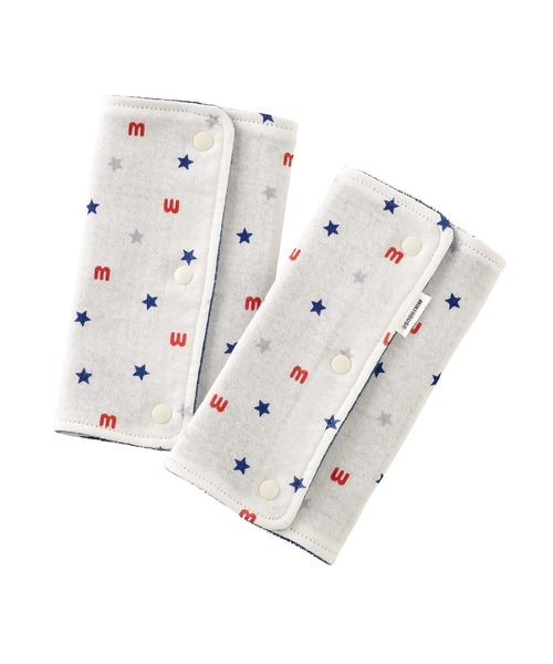 MIKI HOUSE(ミキハウス)の「ベルトパッド(その他ベビー用品・キッズ・マルチ/ホワイト/ホワイト×ネイビー/ネイビー・ONE SIZE)」の3枚目の写真