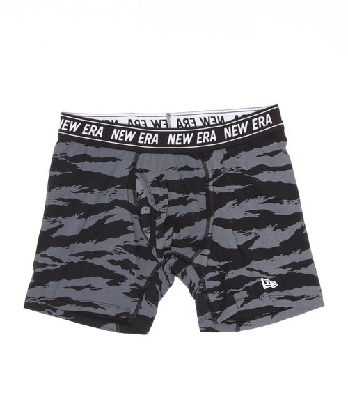 NEW ERA（ニューエラ）の「【NEW ERA】ボクサーパンツ <ロング> タイガーストライプ [BSC]（ボクサーパンツ・メンズ・ブラック系その他/グレー系その他/ブルー系その他・XL/L/M/S）」の2枚目の写真