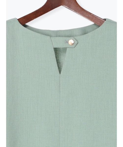 Te chichi（テチチ）の「麻調ショルダータックブラウス(セットアップ可)（シャツ/ブラウス・レディース・グリーン/ベージュ/ブラウン・ﾌﾘ-）」の22枚目の写真