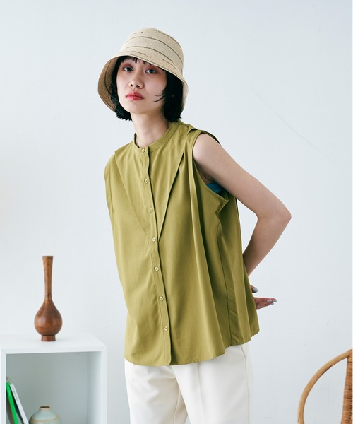 VACANCY（ヴァカンシー）の「気まぐれラインペーパーハット（ハット・レディース・ブラック/ナチュラル・FREE）」の11枚目の写真